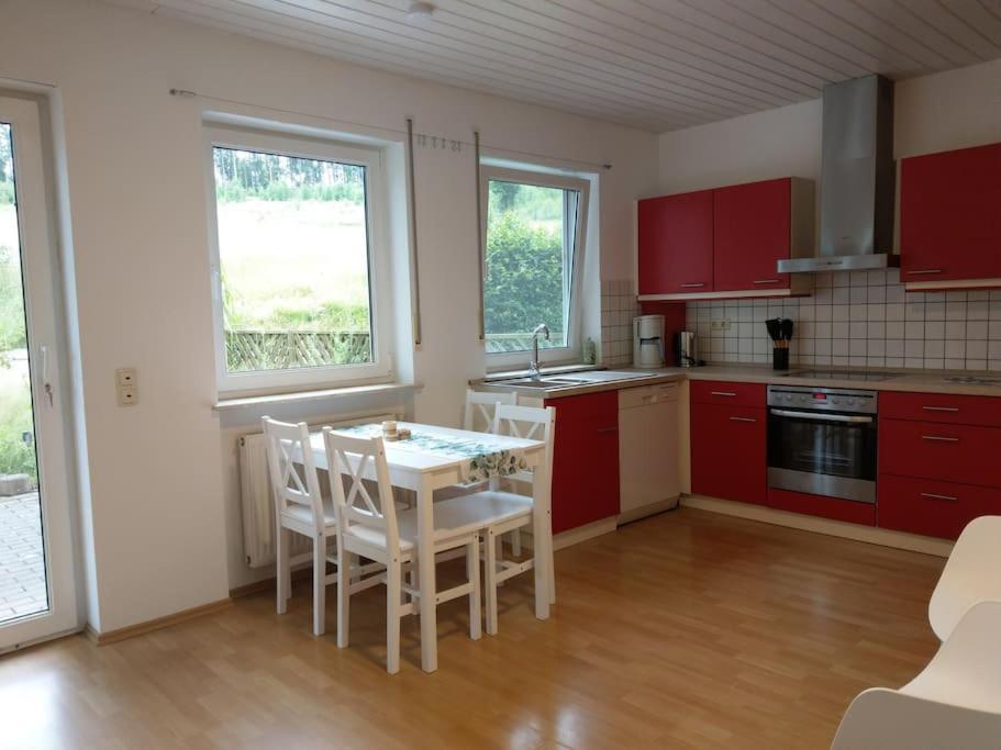 Wald-Apartment Limabach - Oberfrohna Buitenkant foto