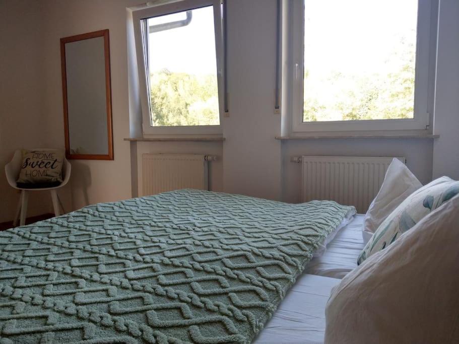 Wald-Apartment Limabach - Oberfrohna Buitenkant foto
