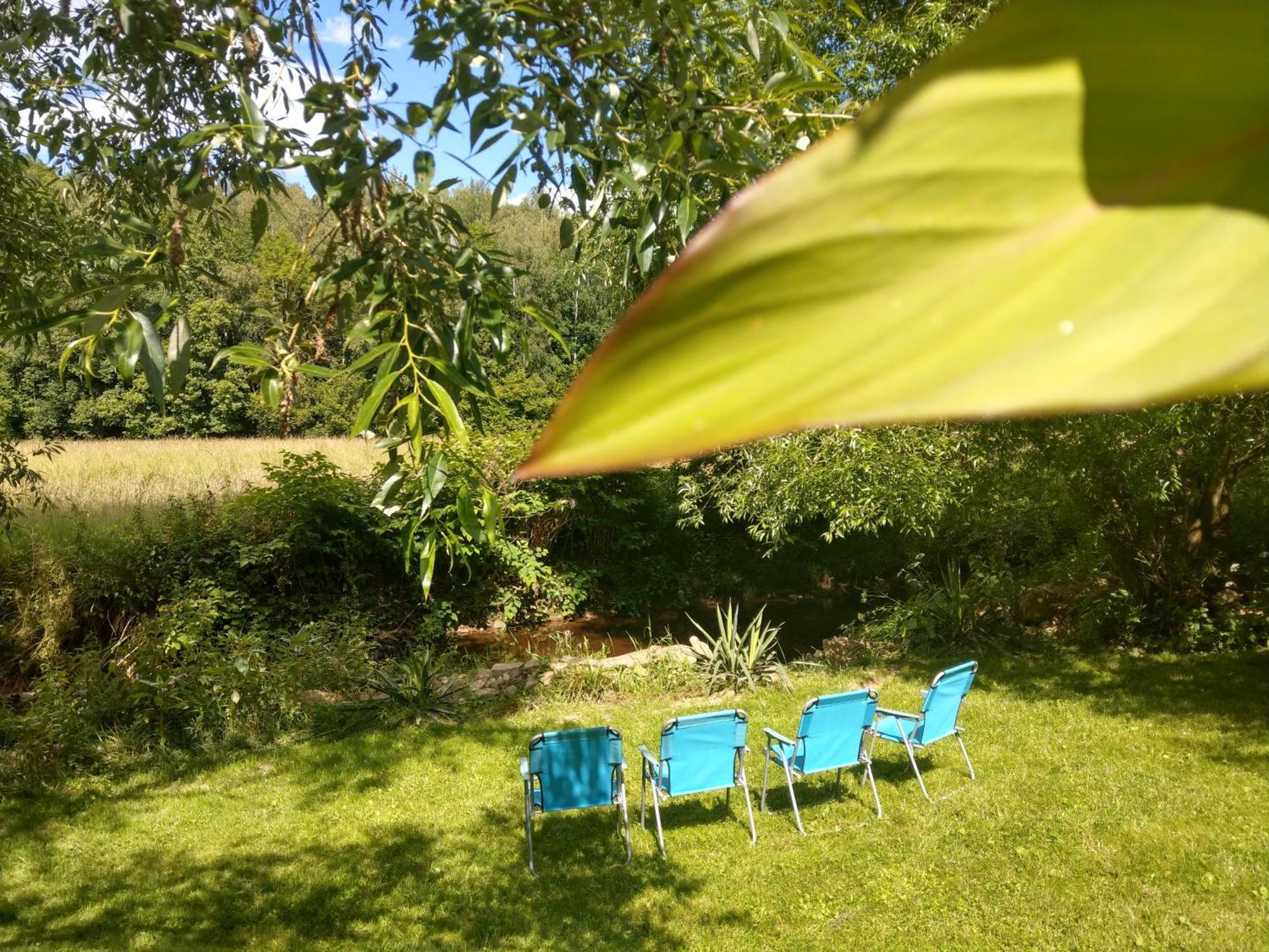 Wald-Apartment Limabach - Oberfrohna Buitenkant foto