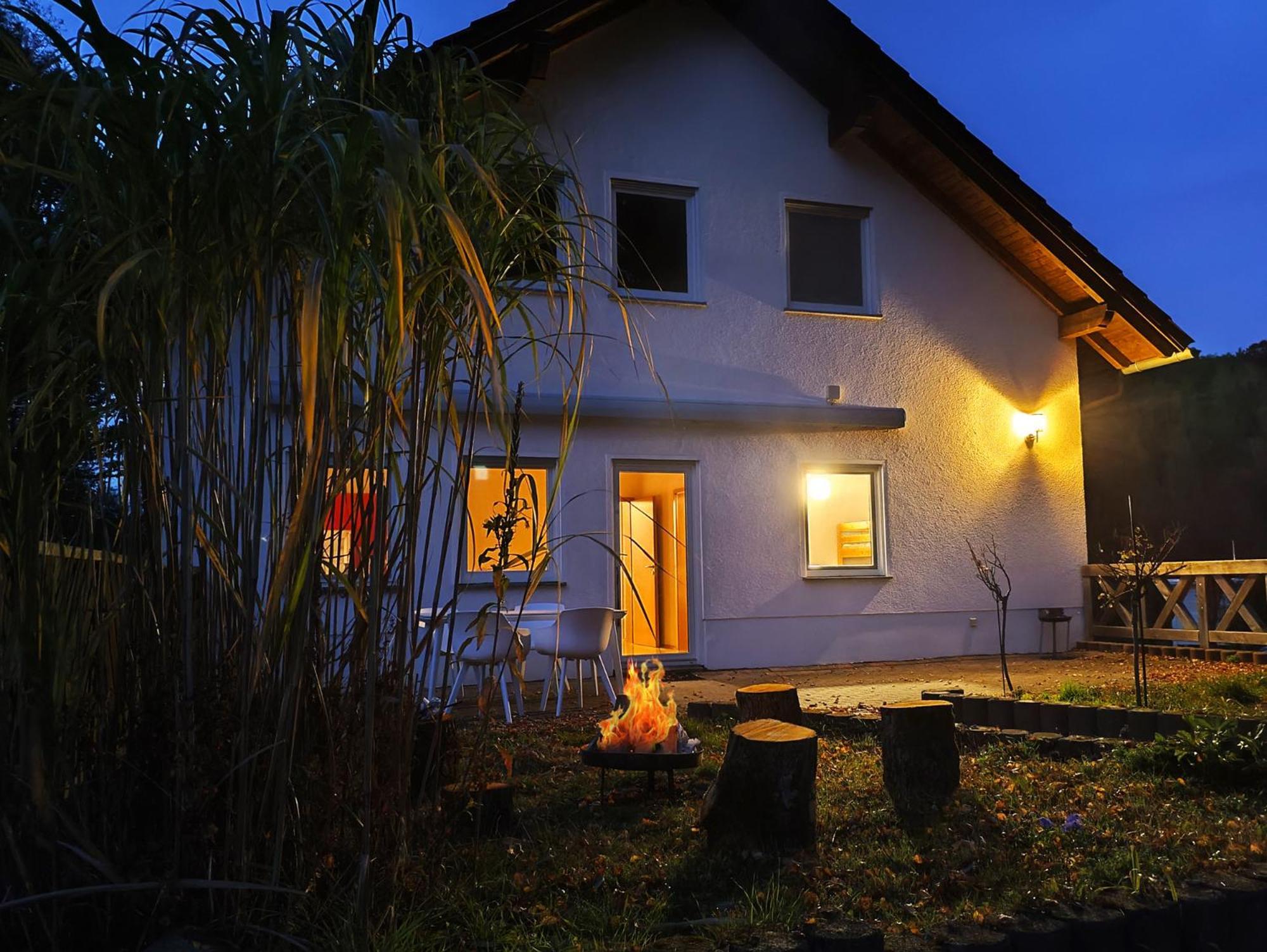Wald-Apartment Limabach - Oberfrohna Buitenkant foto